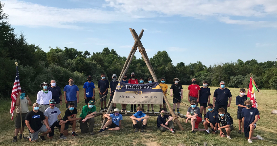 Ashburn Troop 997 Holds Mini-Camp – We Own Adventure