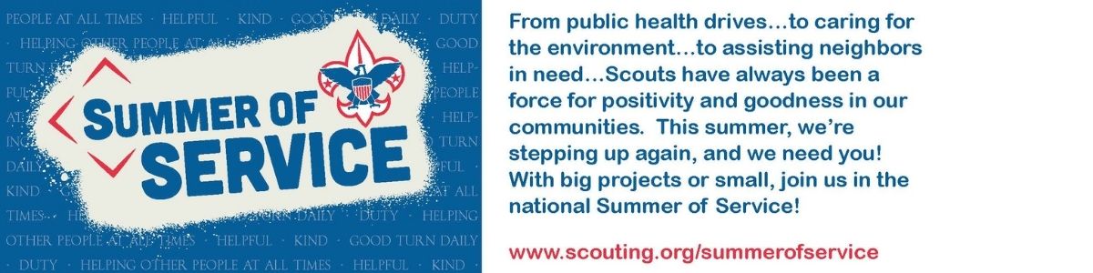 From public health drives to caring for the environment, this summer we're stepping up again and we need you! www.scouting.org/summerofservice