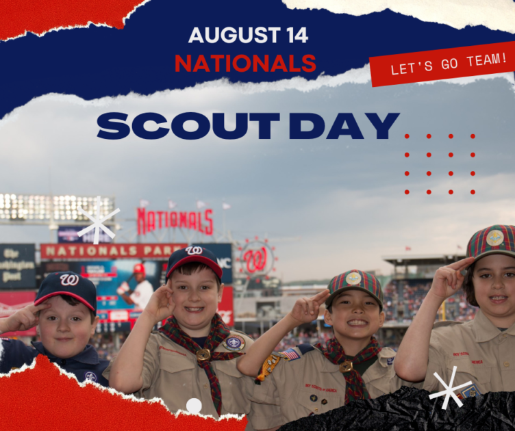 Scout Day at Nationals Park 2022 We Own Adventure